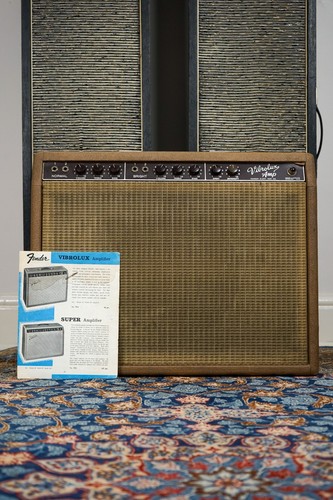 1963 fender brownface vibrolux - 1963,