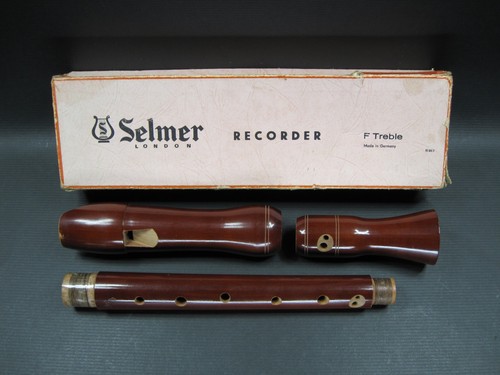 Vintage selmer london recorder - vintage,