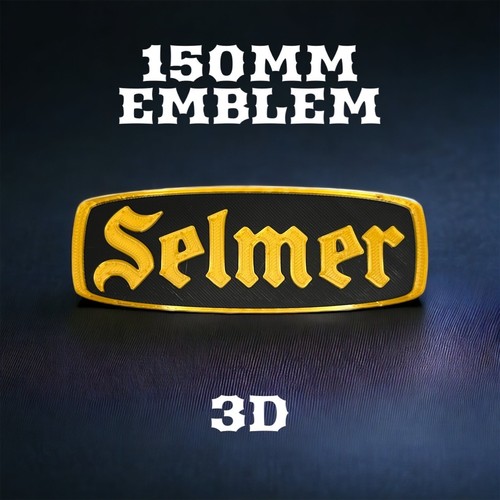 Selmer inspired printed - selmer, 3d