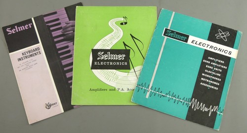 Vintage selmer brochures - vintage, 1960s